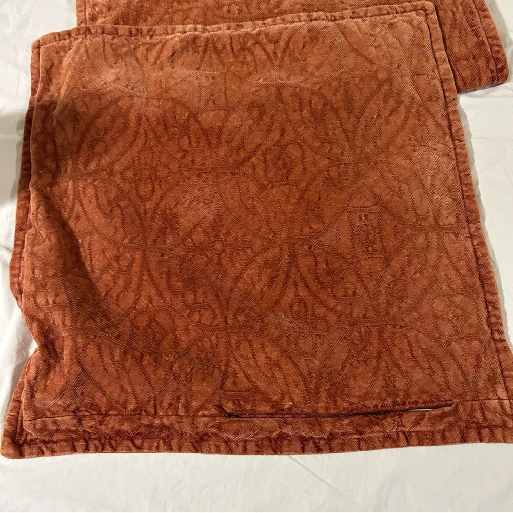 Pottery Barn Jacquard pillow covers